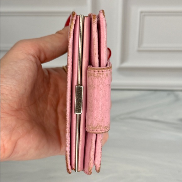 Chanel Pink Cambon Compact Bifold Wallet – Authentic | Full Set & COA - Picture 7 of 12